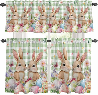 Easter Kitchen Curtains Set 3 Piece by Unknown