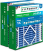 Filterbuy 20x21x5 Air Filter MERV 13 Optimal Smoke & Allergy Defense, by Filterbuy