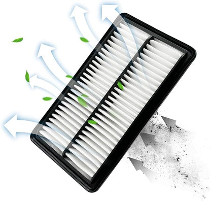 Engine Air Filter JM1722 Fits for 2016-2020 MDX, 2021-2025 TLX 2.0L, 2016-2022 - Image 2
