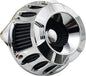 Harley Air Cleaner Motorcycle Filter Intake CNC Cut Kit Chrome by Unknown
