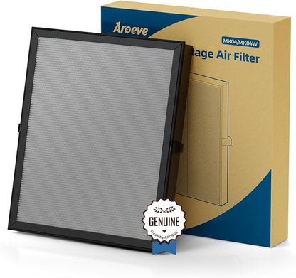 AROEVE MK04 Air Purifier Replacement Filter, Smoke Remove Material 4 -in-1 by AROEVE