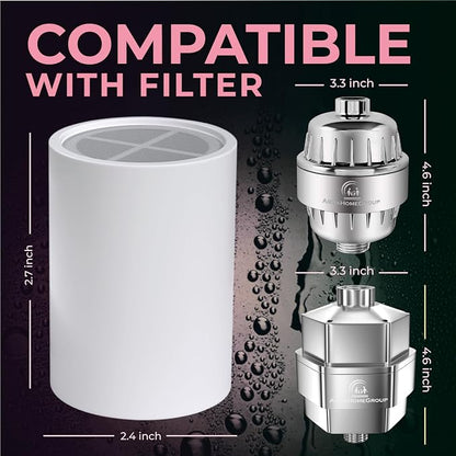 AquaHomeGroup Vitamin C + E + A Shower Filter Replacement Cartridge - Image 8