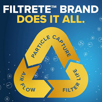 Filtrete 22x22x1 AC Furnace Air Filter, MERV 12, MPR 1500, CERTIFIED asthma & - Image 8