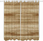 Light Brown Wood Grain Living Room Curtains 84 Inch Length, Window Curtains Tab by Unknown
