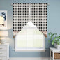 Swag Curtain Valances for Kitchen Windows, Farm Wooden House Black Buffalo by Unknown