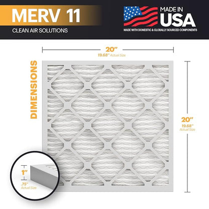 BNX TruFilter 20x20x1 Air Filter MERV 11 - Image 2