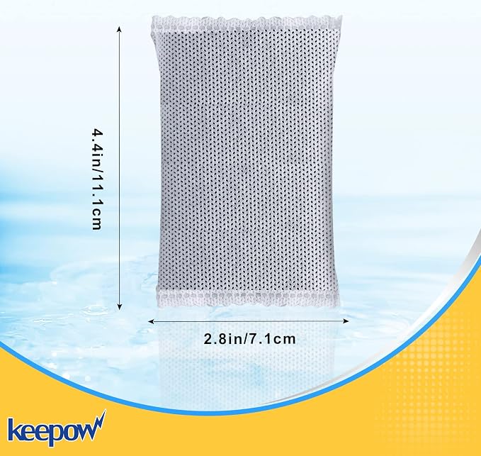 KEEPOW Activated Charcoal Odor Absorber, Trash Can Deodorizer, Diaper Pail - Image 4
