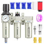 TAILONZ PNEUMATIC 0-240PSI 3/4" NPT Industrial 3-Stage Air Dryer System – by TAILONZPNEUMATIC