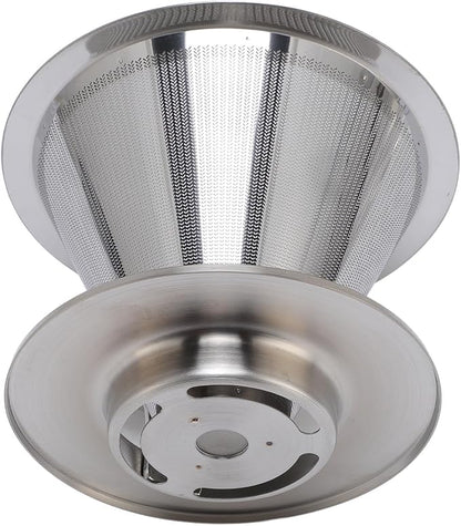 SIXRUN Portable Stainless Steel Cone Coffee Filter, Optimal Extraction - Image 8