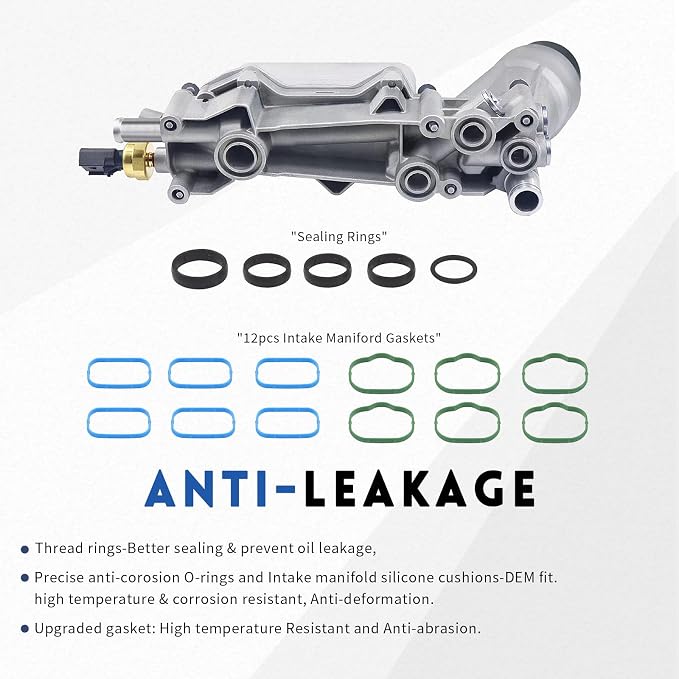 926-876 926-959 Upgraded Aluminum Engine Oil Filter Housing Kit - Image 7