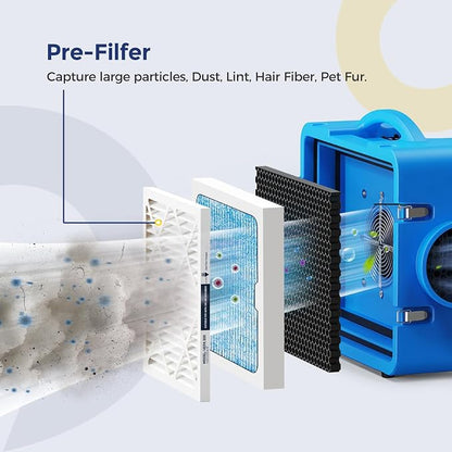 HEPA 500 Air Scrubber Filter Compatible - Image 3