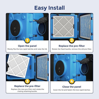 HEPA 500 Air Scrubber Filter Compatible - Image 6