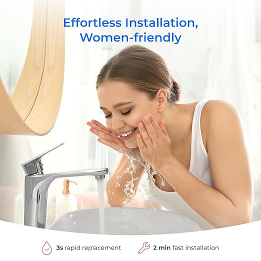 Waterdrop BFU1 Water Filter for Bathroom for Face Care, Soft Water, - Image 9