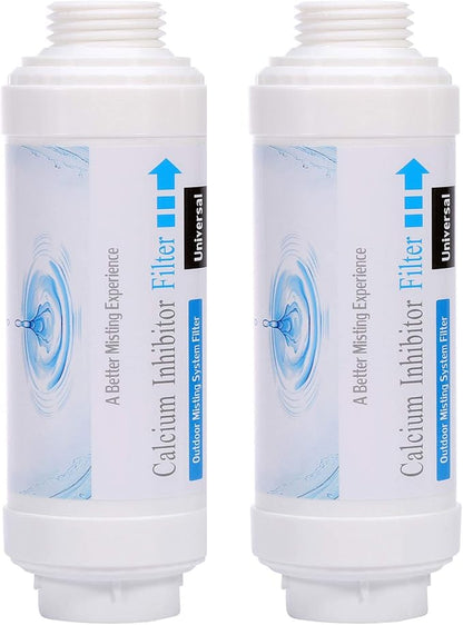 CozyCabin Pack of 2 Mist Calcium Inhibitor Filter Outdoor Misting System Filter by CozyCabin