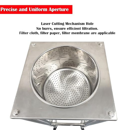 50L Glass Vacuum Filter, Lab Vacuum Suction Filter Device, Brinell Funnel/High - Image 6