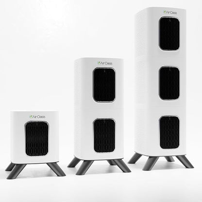 Air Oasis iAdapt 2.0 H13 HEPA Filter Air Purifier | Clean Air Starter Bundle | by AirOasis