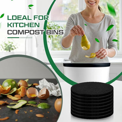 Pangda 8 Pack Oval-Shaped Charcoal Filters - Image 6