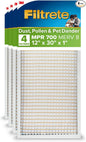 Filtrete 12x30x1 AC Furnace Air Filter, MPR 700, MERV 8, Tough on Pollen by Filtrete