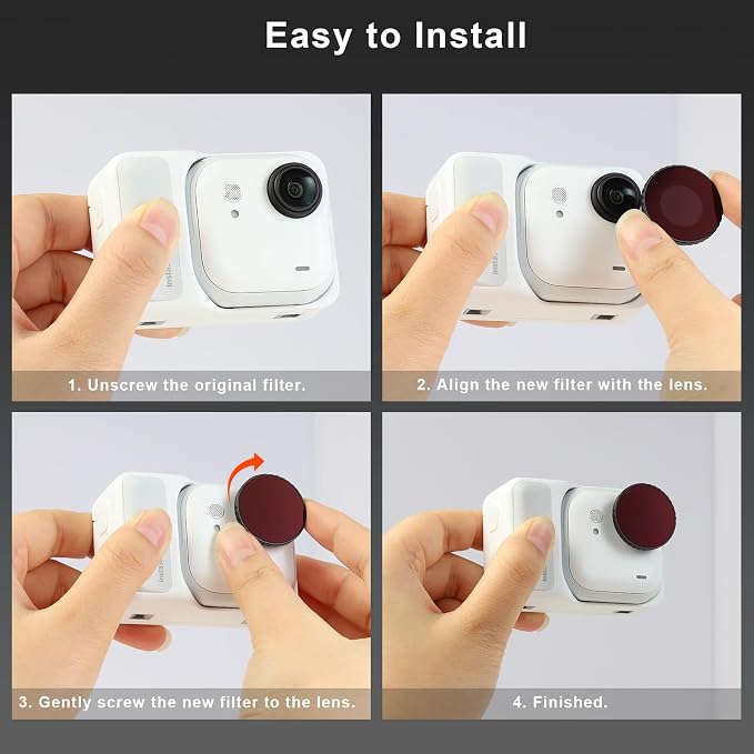 Haoge CPL Filters for Insta360 GO Ultra, CPL Polarizer Filter for Go Ultra - Image 6
