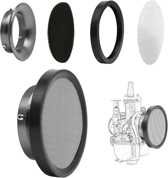Carburetor Carb Velocity Stack Air Filter Cleaner Modified Trumpet Aluminum by ZSDTRP