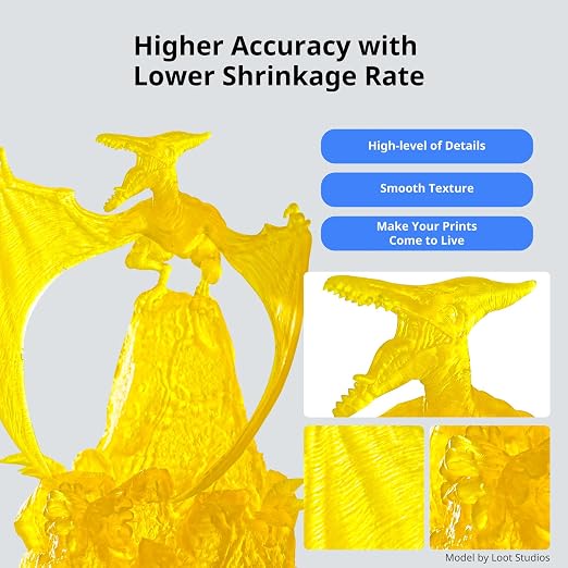 ANYCUBIC ABS-Like Resin 3.0, Upgraded 14K 3D Printer Resin - Image 5