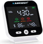 CO2 Monitor Indoor with Bonus Humidity & Temperature Readings | Carbon Dioxide by AirKnightMonitoring
