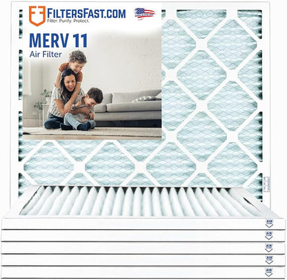 Filters Fast 14x20x1 Air Filter MERV 11, Made in the USA, Actual Size: by FiltersFast