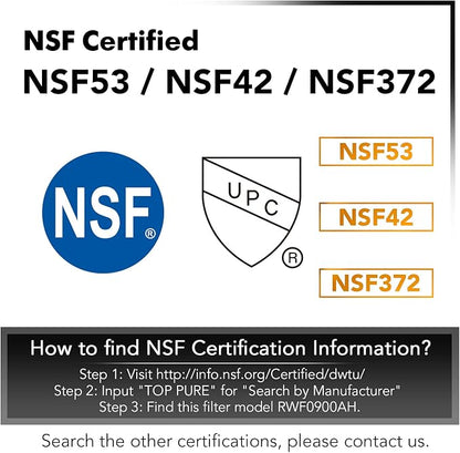 ICEPURE PLUS NSF53&42 Premium RWF0600AH Replacement - Image 3
