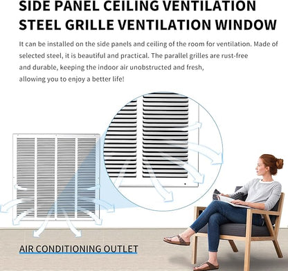 24x24 Vent Cover, Air Return Vent Cover, Flat Vent Cover, Rejillas De Aire - Image 7