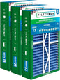 Filterbuy 17.5x27x5 Air Filter MERV 13 Optimal Smoke & Allergy Defense by Filterbuy