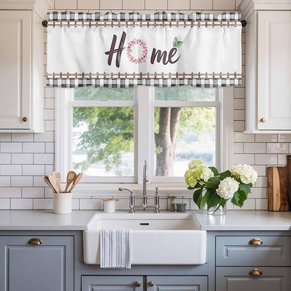 Spring Flowers Curtain Valances - Image 2