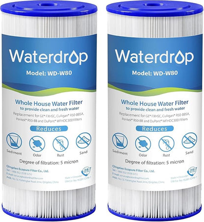Waterdrop FXHSC Whole House Water Filter, Replacement by Waterdrop
