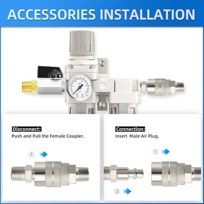 3/8" NPT Air Drying System, Double Air Filters - Image 4