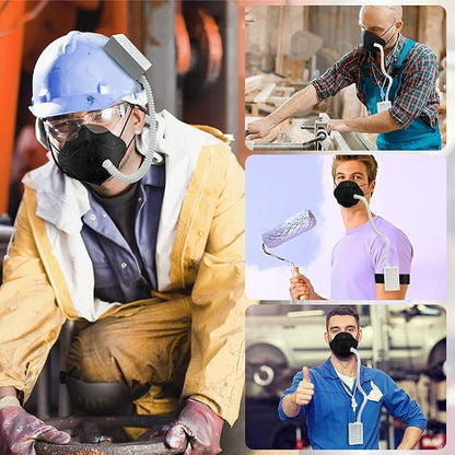 Electric Wearable Air Purifier Maskes, Air Supply, - Image 2