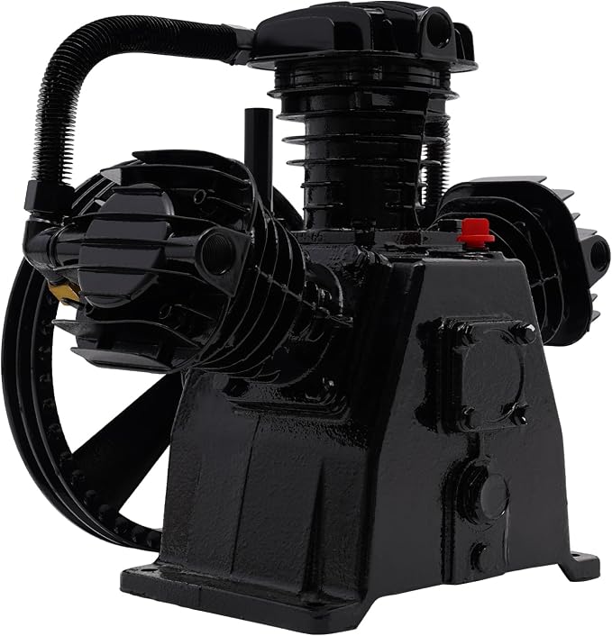 Air Compressor Pump Head, 12 CFM 3 Cylinder 4 HP Replacement Air Compressor - Image 2