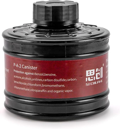 Tesoro P-A-2 Activated Carbon Cartridge Organic Vapors RD40 40mm Gas Mask by Tesoro