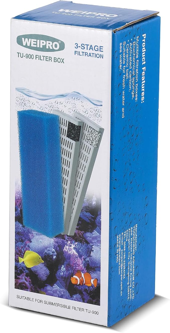 Replacement Cartridge for Aquarium UV Filter TU-900 by weipro