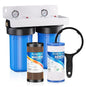 PUREPLUS 2-Stage Whole House Water Filtration System, Heavy Metals & Rust by PUREPLUS