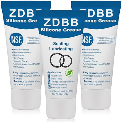 Plumbers O Rings Silicon Grease Tube by ZDBB