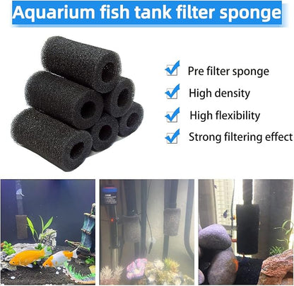 yuntop 6pcs Pre-Filter Sponge, Pre Filter Foam Sponge Roll - Image 3