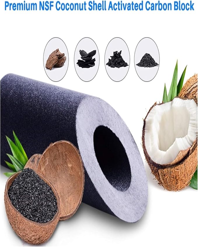 CFS – 32 Pack Carbon Block Water Filter Cartridge Compatible - Image 8