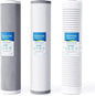 Waterdrop Whole House Water Filter, Carbon Filter, Replacement for, Any 20" x by Waterdrop