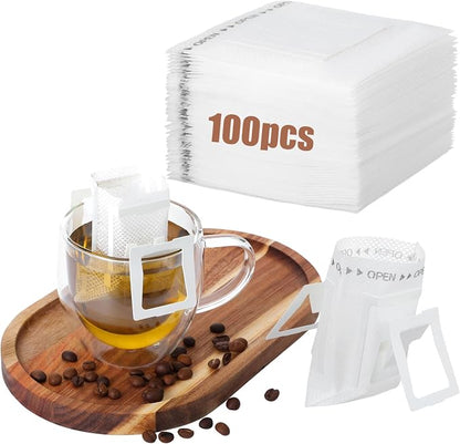 Sibba 100 PCS Portable Coffee Filter Bag - Image 8