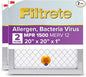 Filtrete 20x20x1 AC Furnace SMART Air Filter, MERV 12, MPR 1500, Track Filter by Filtrete