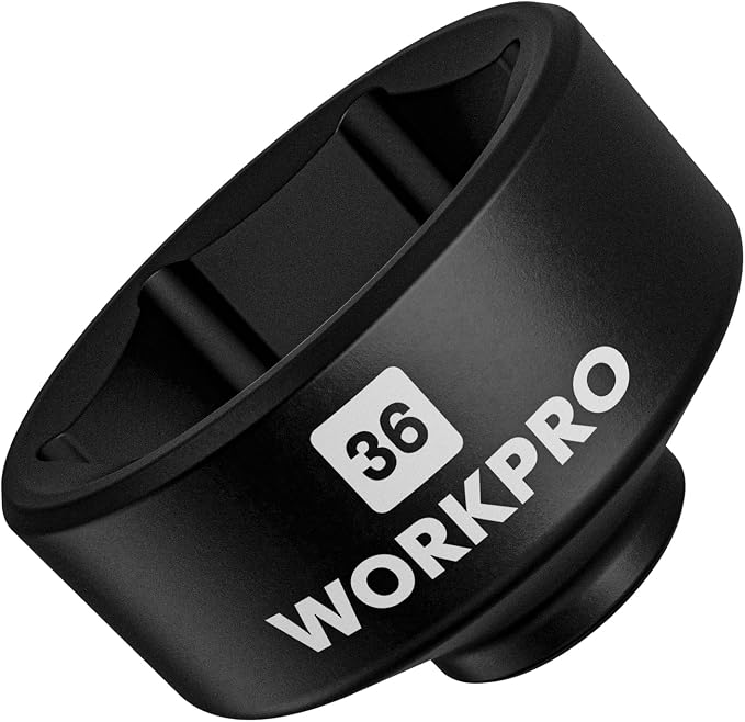 WORKPRO 36mm Oil Filter Socket Wrench, Oil Filter Removal Tool, Oil Filter by WORKPRO