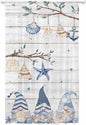 Sheer Curtains 108 Inches Long, Coastal Eucalyptus Semi Sheer Curtains Light by Unknown