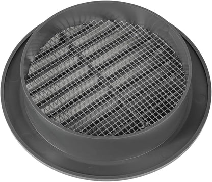 Graphite/Gray 4" Inch Round Ventilation Grille - Image 4