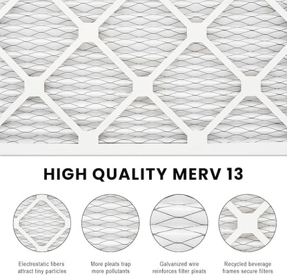 10x10x1 Air Filter MERV 13, HVAC/Furnace AC Filter Replacement, Dust - Image 4