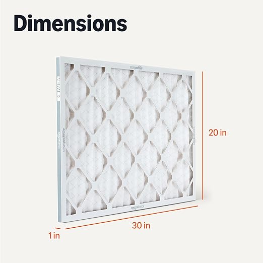 Amazon Basics Merv 5 AC Furnace Air Filter 20x30x1 inches - Image 5