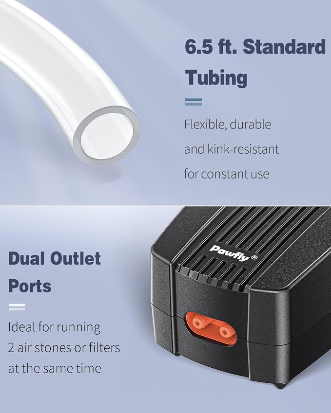 Pawfly 50 GPH Aquarium Air Pump - Image 5